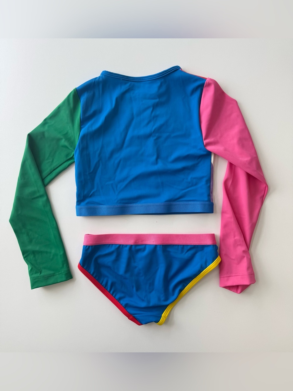 Cropped rash guard set - Picture 3 of 5